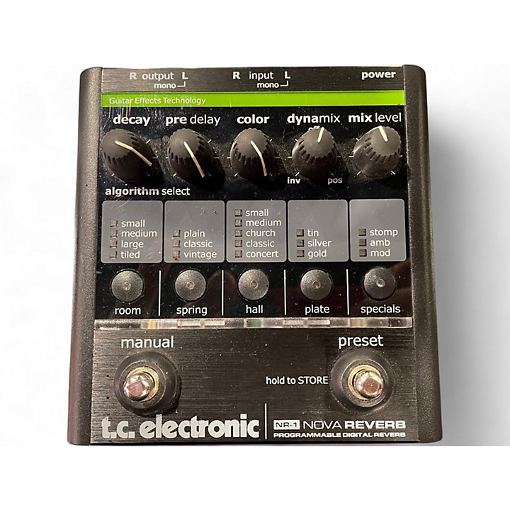 ギター tc electronic NR-1 Nova Reverb Amazon.com: TC Electronic NR-1 Nova Reverb Guitar Pedal