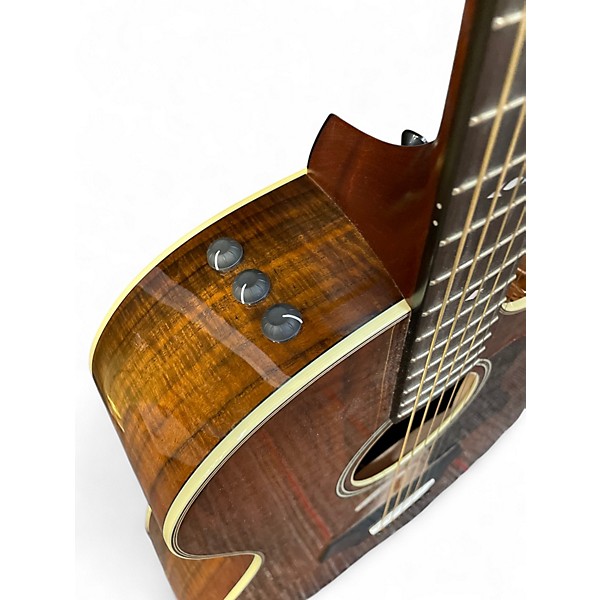 Used Taylor 724CE LTD Natural Acoustic Guitar