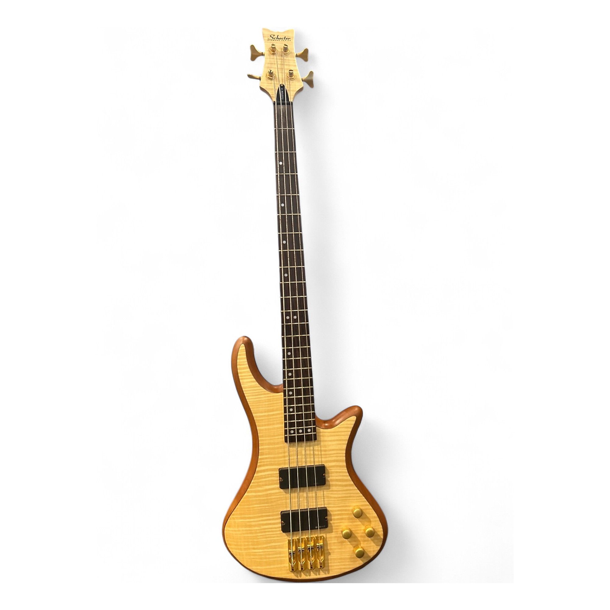 ベース SCHECTER STILETTO Custom 4 Natural Satin Amazon.com: Schecter Stiletto Custom-4 Electric Bass (4