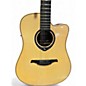 Used Lag Guitars THV20DCE Natural Acoustic Electric Guitar
