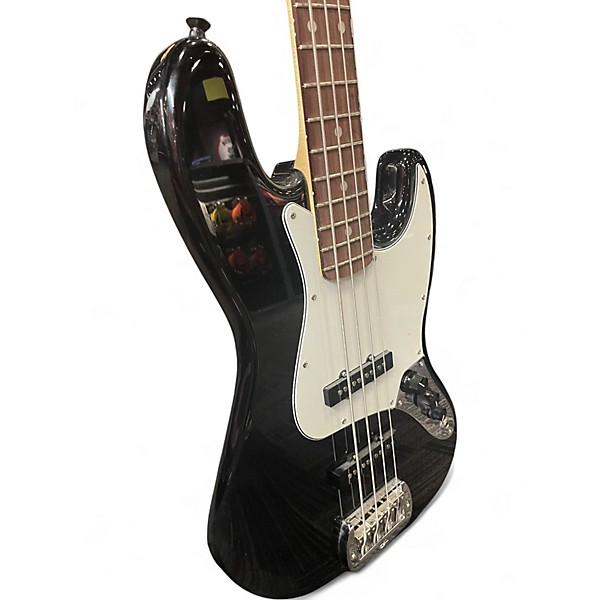 Used G&L FULLERTON DELUXE JB Black Electric Bass Guitar