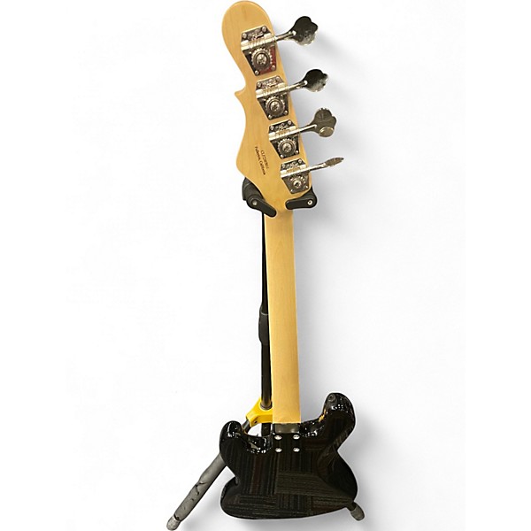 Used G&L FULLERTON DELUXE JB Black Electric Bass Guitar