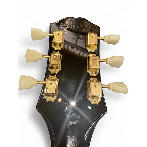 Used Epiphone Les Paul Custom P-90 Ebony Solid Body Electric Guitar