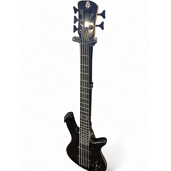Used Spector Legend Classic 5 String Trans Black Electric Bass Guitar