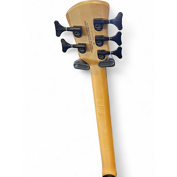 Used Spector Legend Classic 5 String Trans Black Electric Bass Guitar