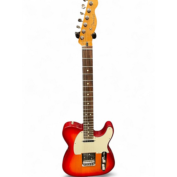 Used Fender PLAYER II TELECASTER Cherry Sunburst Solid Body Electric Guitar