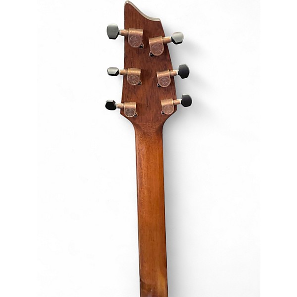 Used Breedlove Pursuit Concert Exotic Myrtlewood Amber Burst Acoustic Electric Guitar