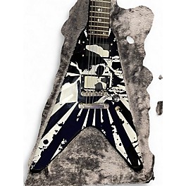 Used Epiphone Love/Death Baritone Flying V Black Baritone Guitars