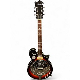 Used Mrg Studio Series Resonator Electric Sunburst Hollow Body Electric Guitar