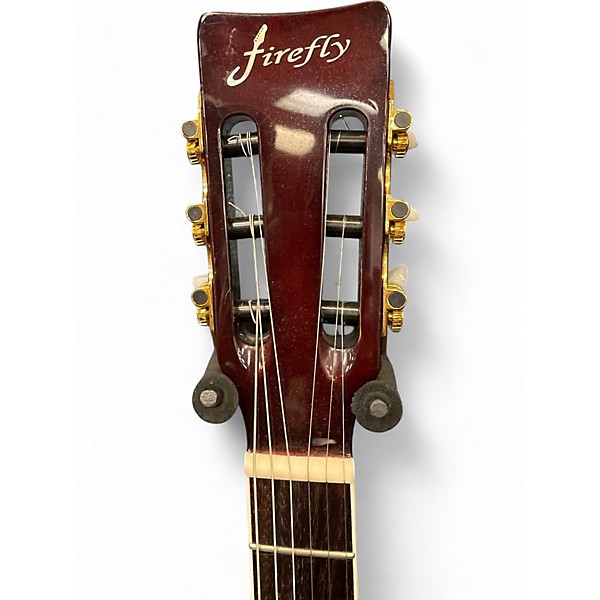 Used Firefly FFLS Honey Blonde Hollow Body Electric Guitar