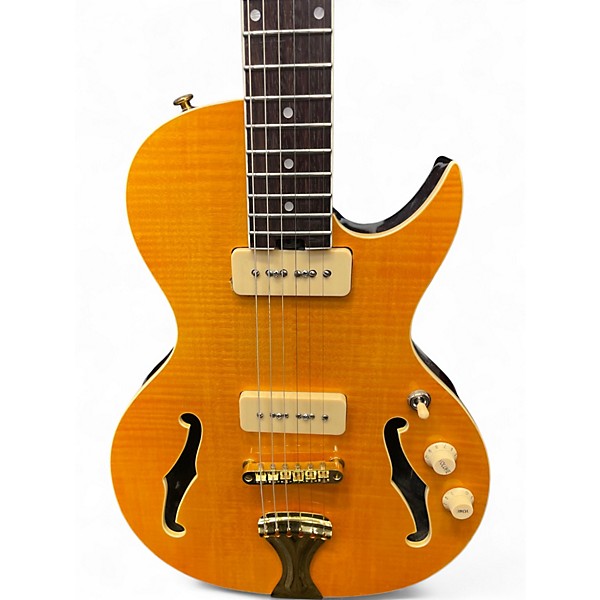 Used Firefly FFLS Honey Blonde Hollow Body Electric Guitar