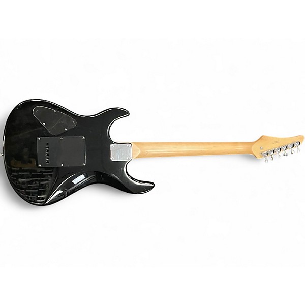 Used Yamaha RGS 121 Black Solid Body Electric Guitar Black