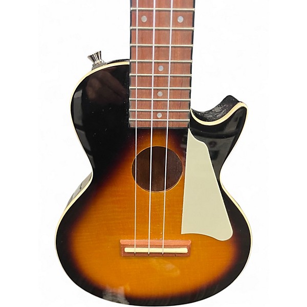 Used Epiphone les paul ukulele with electronics  2 Color Sunburst Ukulele