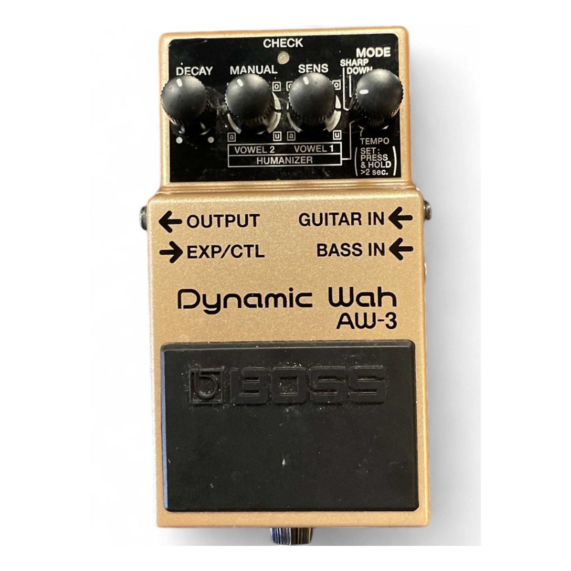 BOSS Dynamic Wah AW-3 値下げしました Used BOSS AW3 Dynamic Wah Effect Pedal | Guitar Center