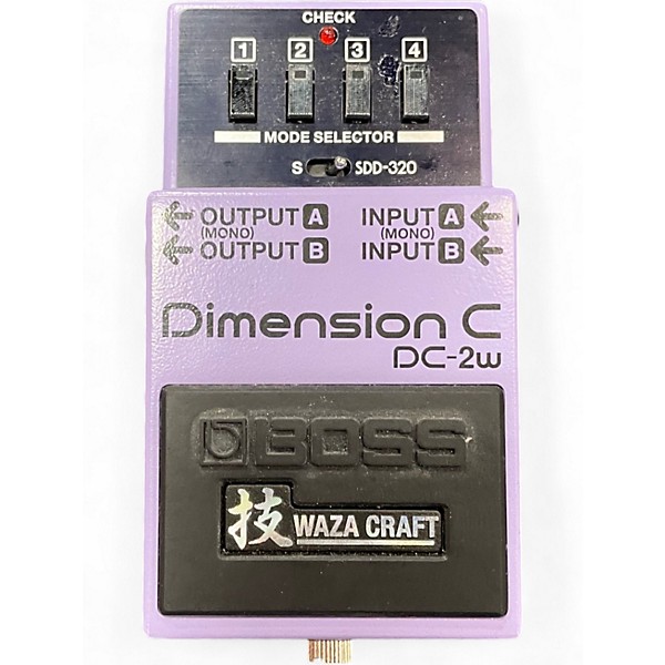 ギター BOSS Dimension C DC-2W Used BOSS Dimension C DC-2W Effect Pedal | Guitar Center