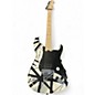 Used EVH Striped Series Frankie Arctic White Solid Body Electric Guitar thumbnail