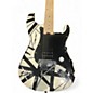 Used EVH Striped Series Frankie Arctic White Solid Body Electric Guitar