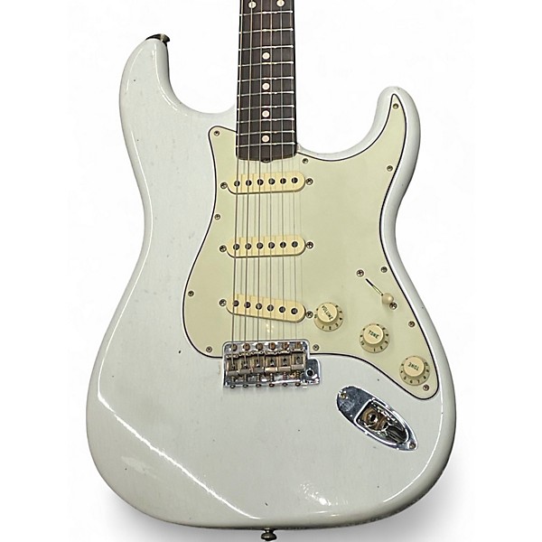 Used Fender CUSTOM SHOP TRUE '62 JOURNEYMAN RELIC WILLCUT WHITE Solid Body Electric Guitar