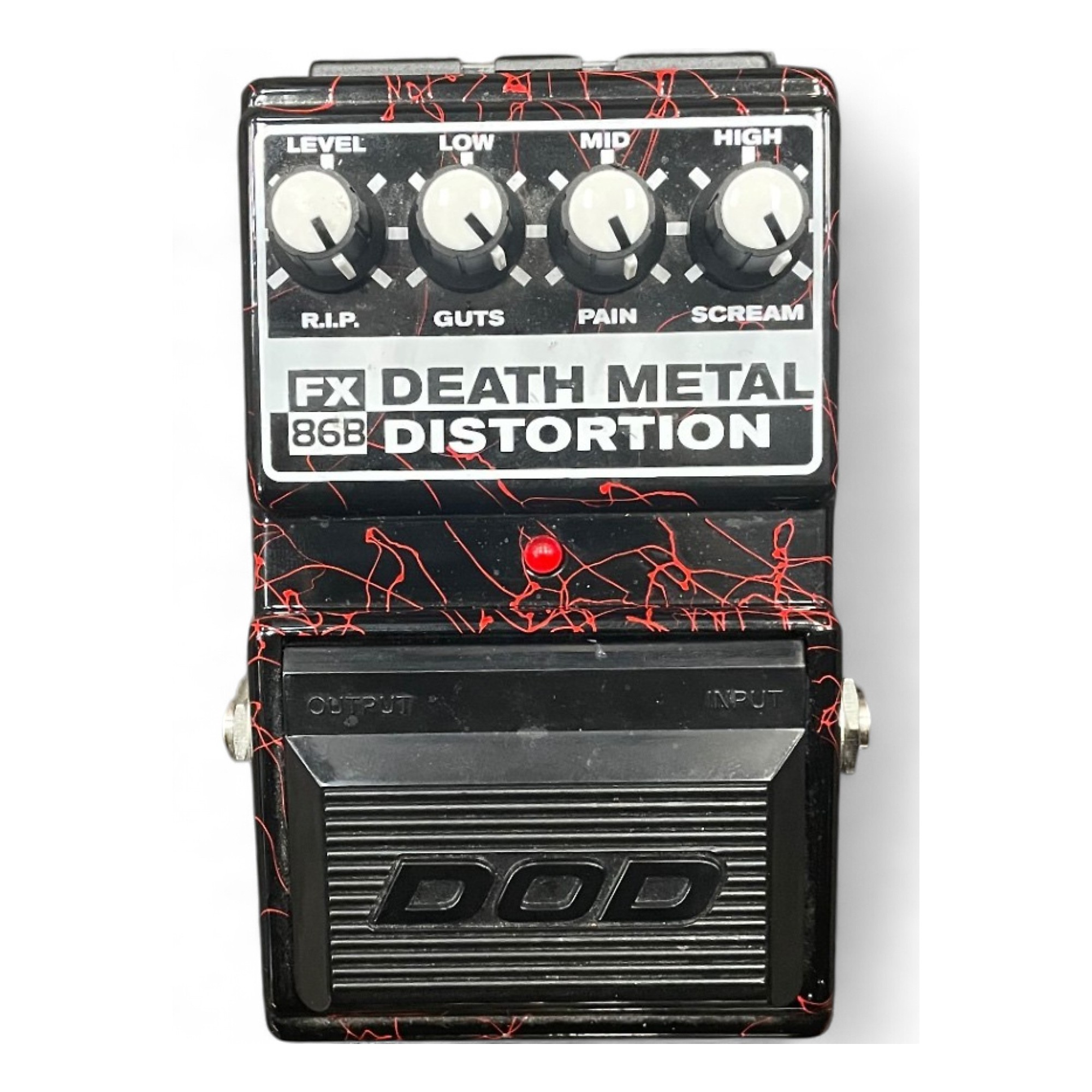 DOD DEATH L FX86 ハイゲインディストーション Used DOD FX86 Death Metal Effect Pedal | Guitar Center