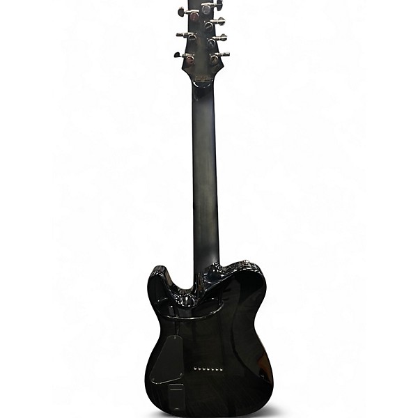 Used Schecter Guitar Research HELLRAISER HYBRID PT7 Trans Black Solid Body Electric Guitar