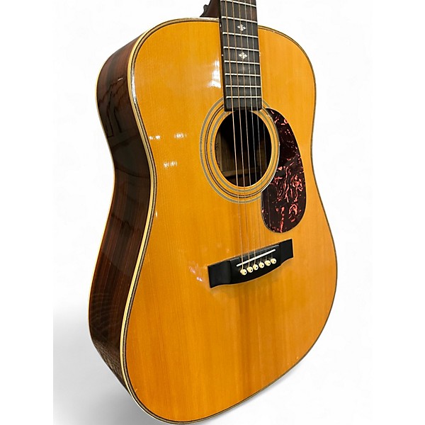 Used Mountain M37 Natural Acoustic Guitar