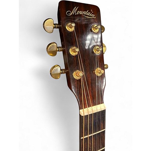 Used Mountain M37 Natural Acoustic Guitar