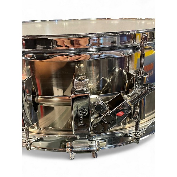 Used Pearl 14X5.5 Sensitone Snare Steel Drum
