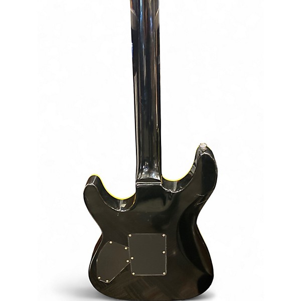 Used Schecter Guitar Research C1-FR Black Solid Body