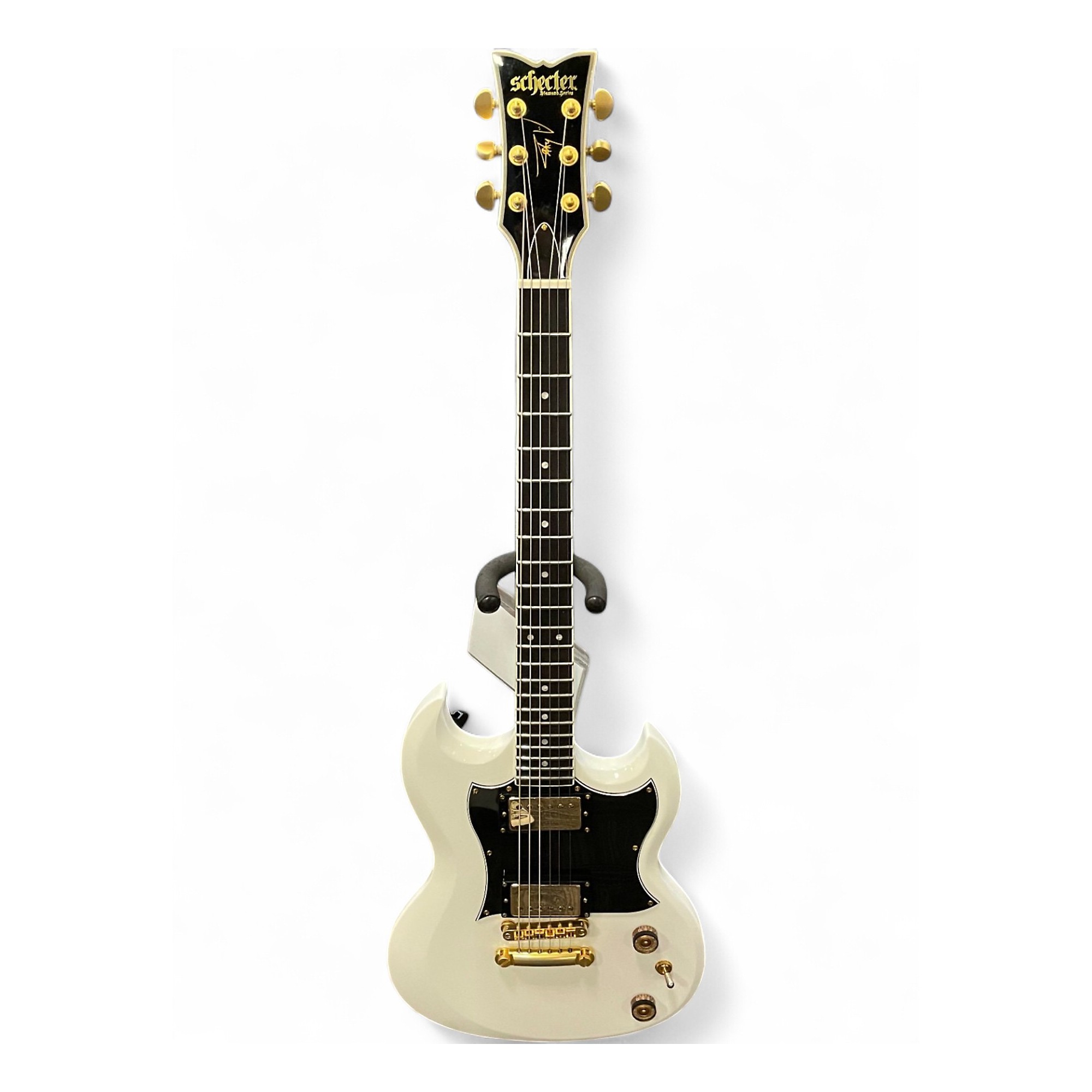Used Schecter ZV-H6LLYW66D ZACKY VENGEANCE SIGNATURE WHITE