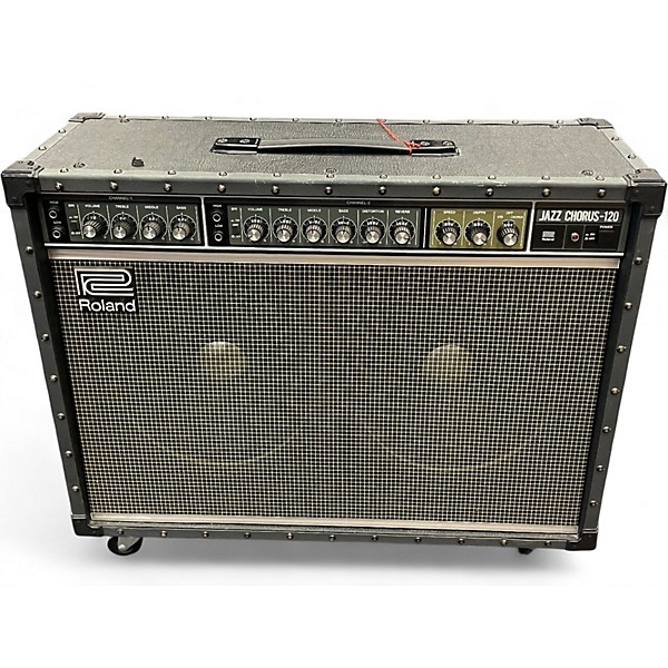 Used Roland JC120 Jazz Chorus 2x12 Guitar Combo Amp