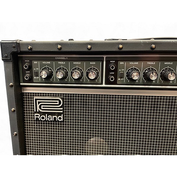 Used Roland JC120 Jazz Chorus 2x12 Guitar Combo Amp