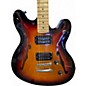 Used Squier Affinity Series Starcaster Hollow 3 Tone Sunburst Hollow Body Electric Guitar