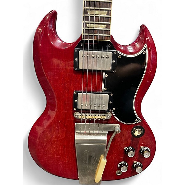 Vintage 1964 Gibson SG Standard Cherry Solid Body Electric Guitar