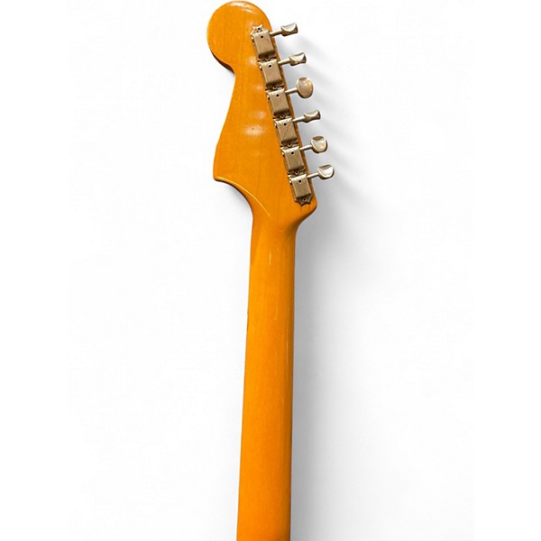 Vintage 1965 Fender Jazzmaster 2 Color Sunburst Solid Body Electric Guitar