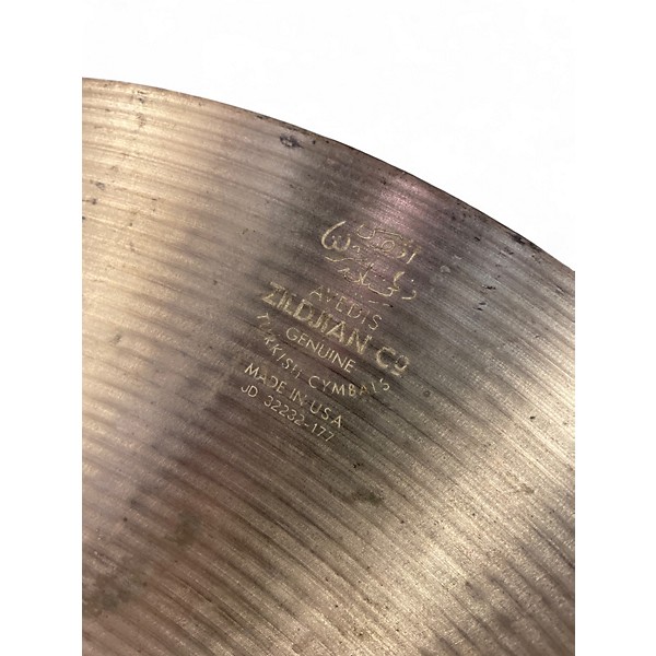 Used Zildjian 16in Avedis rock crash Cymbal