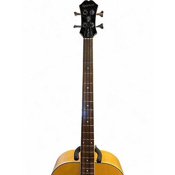 Used Epiphone El-Captain Natural Acoustic Bass Guitar