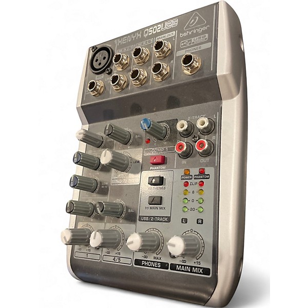 Used Behringer Xenyx Q502USB Unpowered Mixer