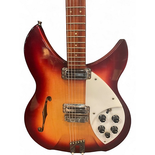 Used 1998 Rickenbacker 1997FG Fireglo Hollow Body Electric Guitar