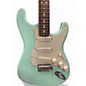 Used Fender japan junior stratocaster Seafoam Green Solid Body Electric Guitar