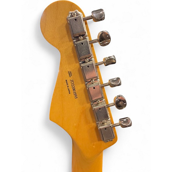 Used Fender japan junior stratocaster Seafoam Green Solid Body Electric Guitar