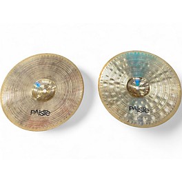 Used Paiste 13in SOUND FORMULA MEDIUM HEAVY HI HAT PAIR Cymbal