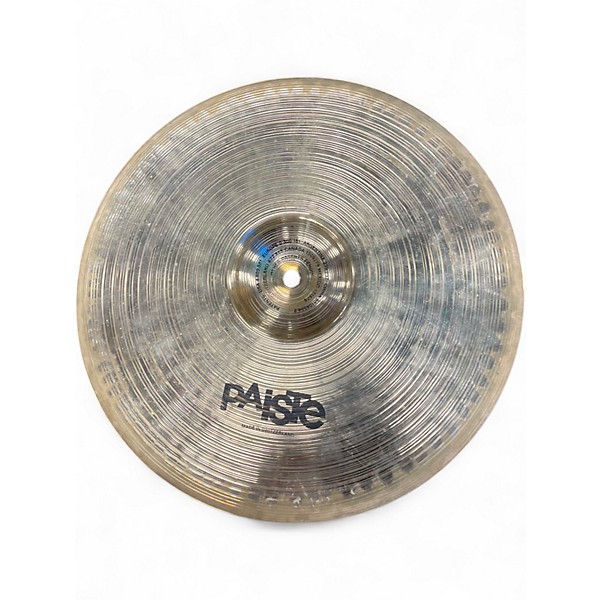 Used Paiste 13in SOUND FORMULA MEDIUM HEAVY HI HAT PAIR Cymbal