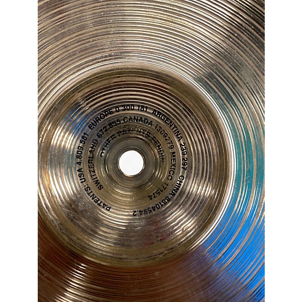 Used Paiste 13in SOUND FORMULA MEDIUM HEAVY HI HAT PAIR Cymbal