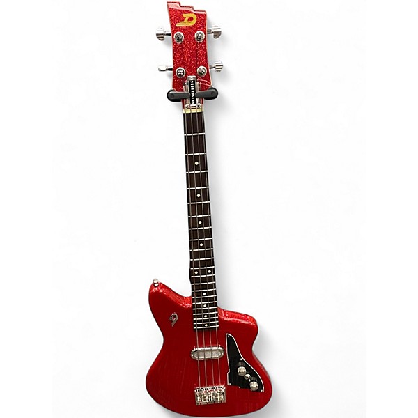 Used Duesenberg Kavalier Red Electric Bass Guitar