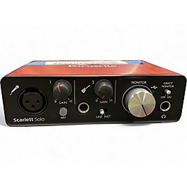 Used Focusrite Scarlett Solo Gen 2 Audio Interface