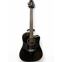 Used Takamine EG531SC Black Acoustic Electric Guitar