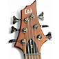 Used ESP LTD D6 6 String Brown Electric Bass Guitar