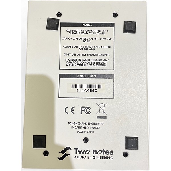 Used Two Notes AUDIO ENGINEERING Torpedo Captor X Power Attenuator