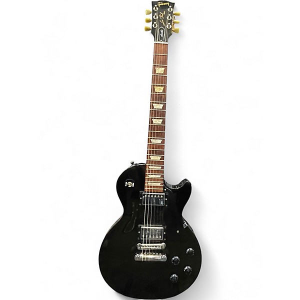 Used Gibson Les Paul Studio Black Solid Body Electric Guitar