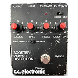 Used TC Electronic Booster+ Line Driver and Distortion Effect Pedal